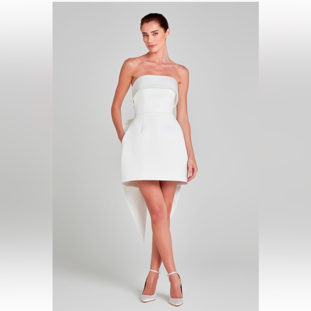 Nadine Merabi HEATHER WHITE DRESS
